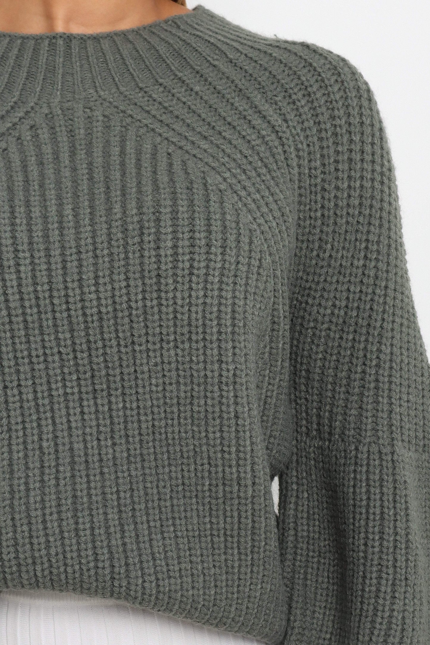 Cozy Round-Neck Relaxed Knit Sweater