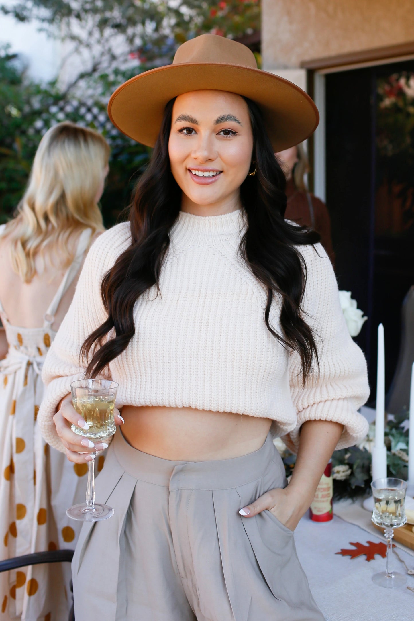 Cozy Round-Neck Relaxed Knit Sweater