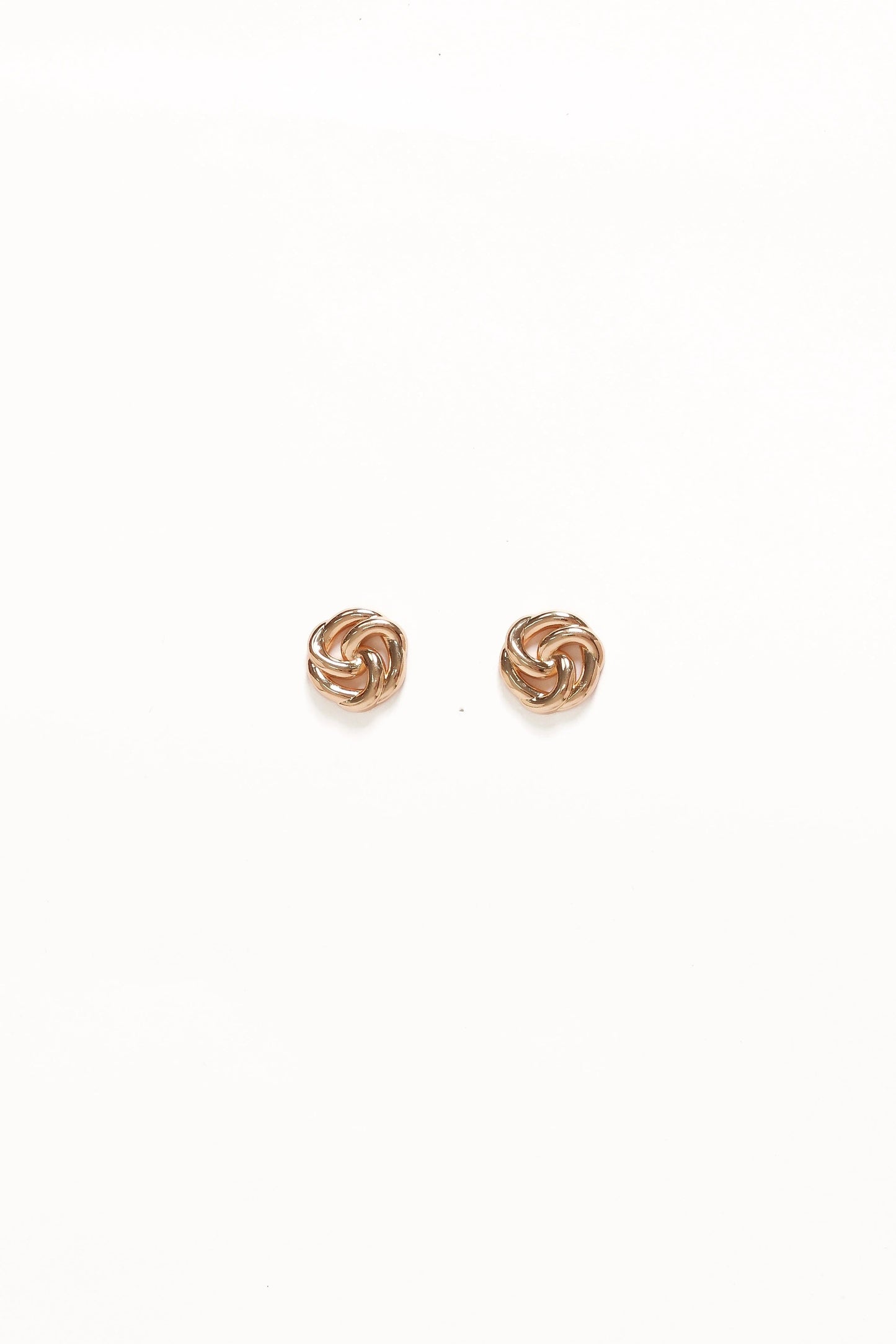 Woven Circle Drop Earrings